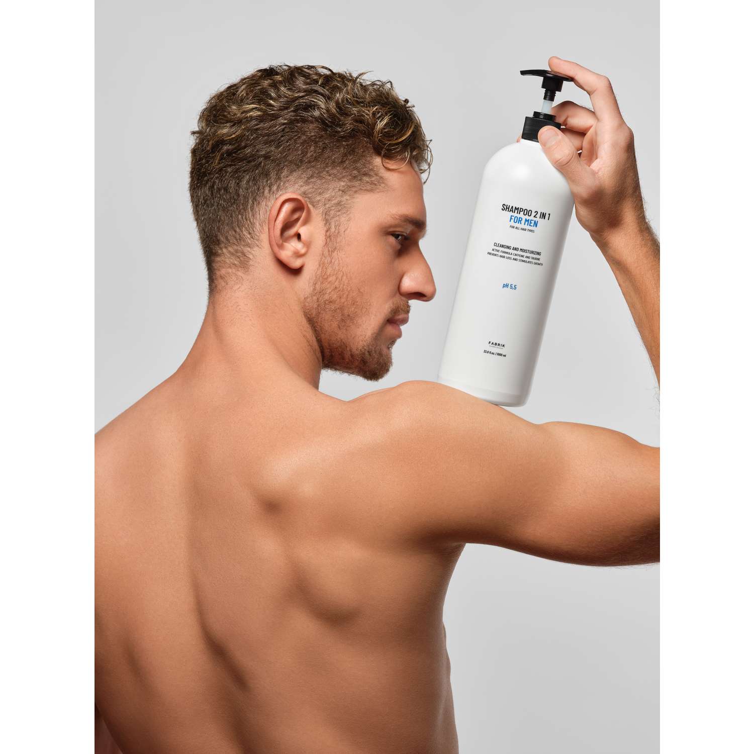 Шампунь Fabrik Cosmetology 2в1 Мужской 1000 мл - фото 4