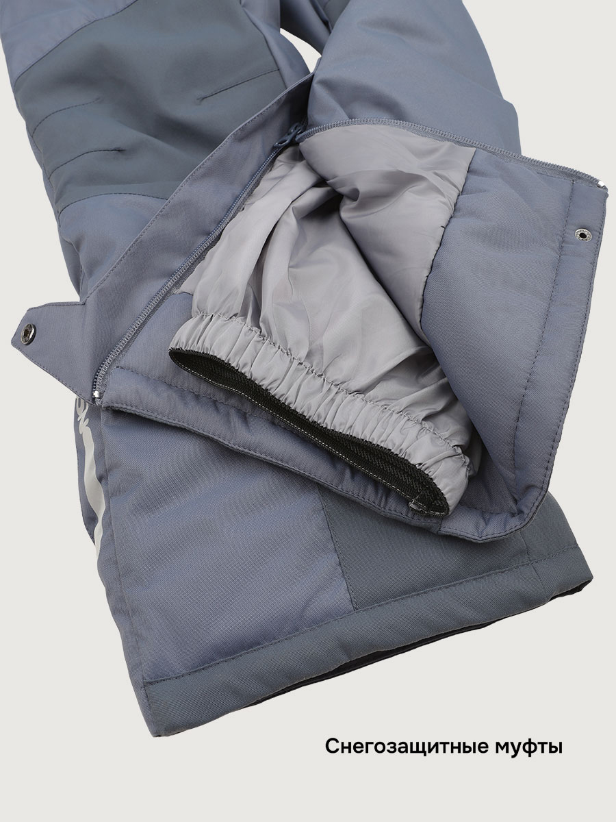 Брюки NIKASTYLE 2з4924 серый - фото 7