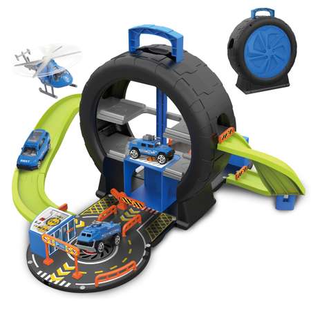 Парковка Funky Toys Полицейский участок