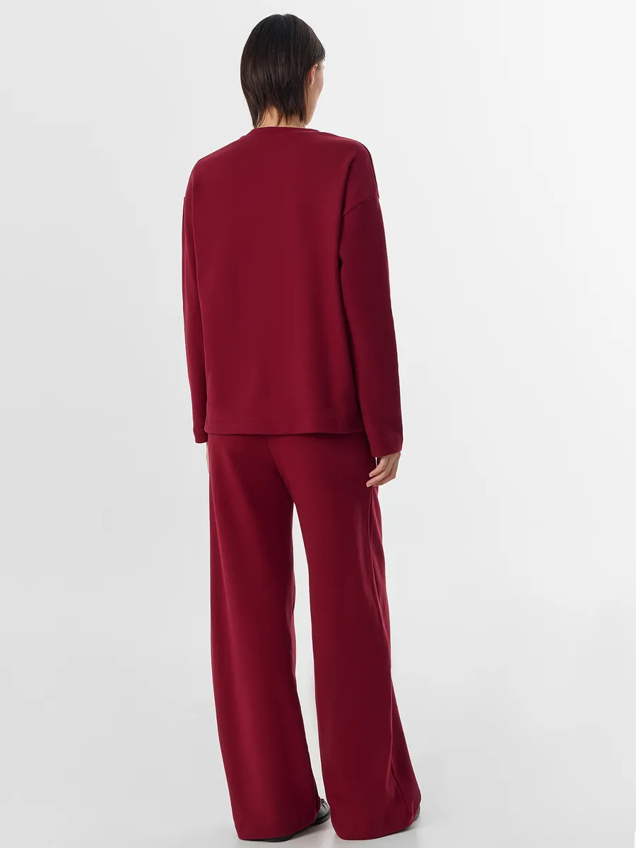 Джемпер и брюки Mark Formelle (Марк Формэль) 192019/бордо - фото 3