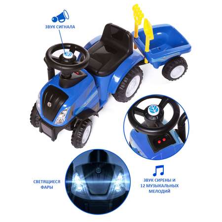Каталка BabyCare Holland Tractor синий