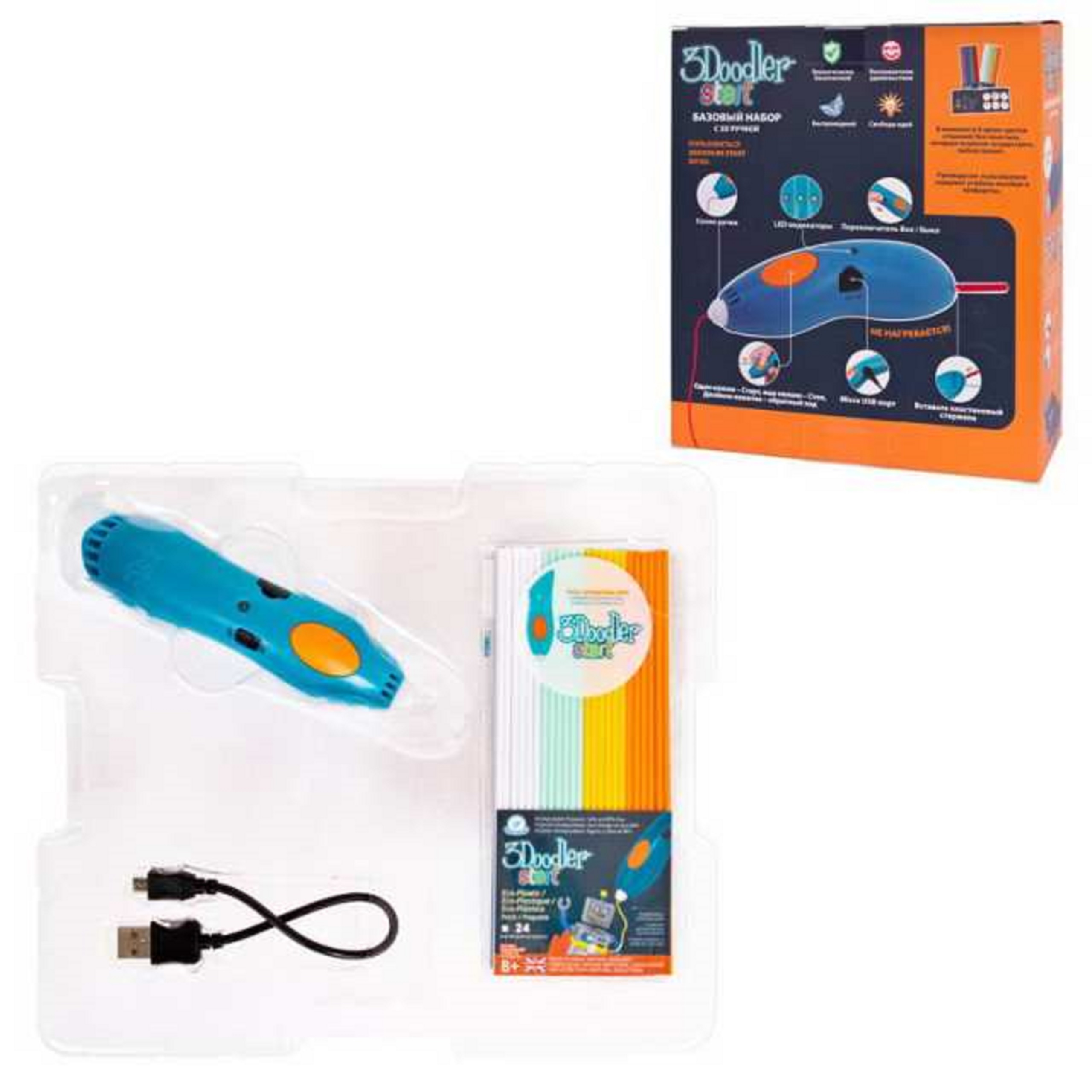 3D ручка 3Doodler Star для создания макетов - фото 3