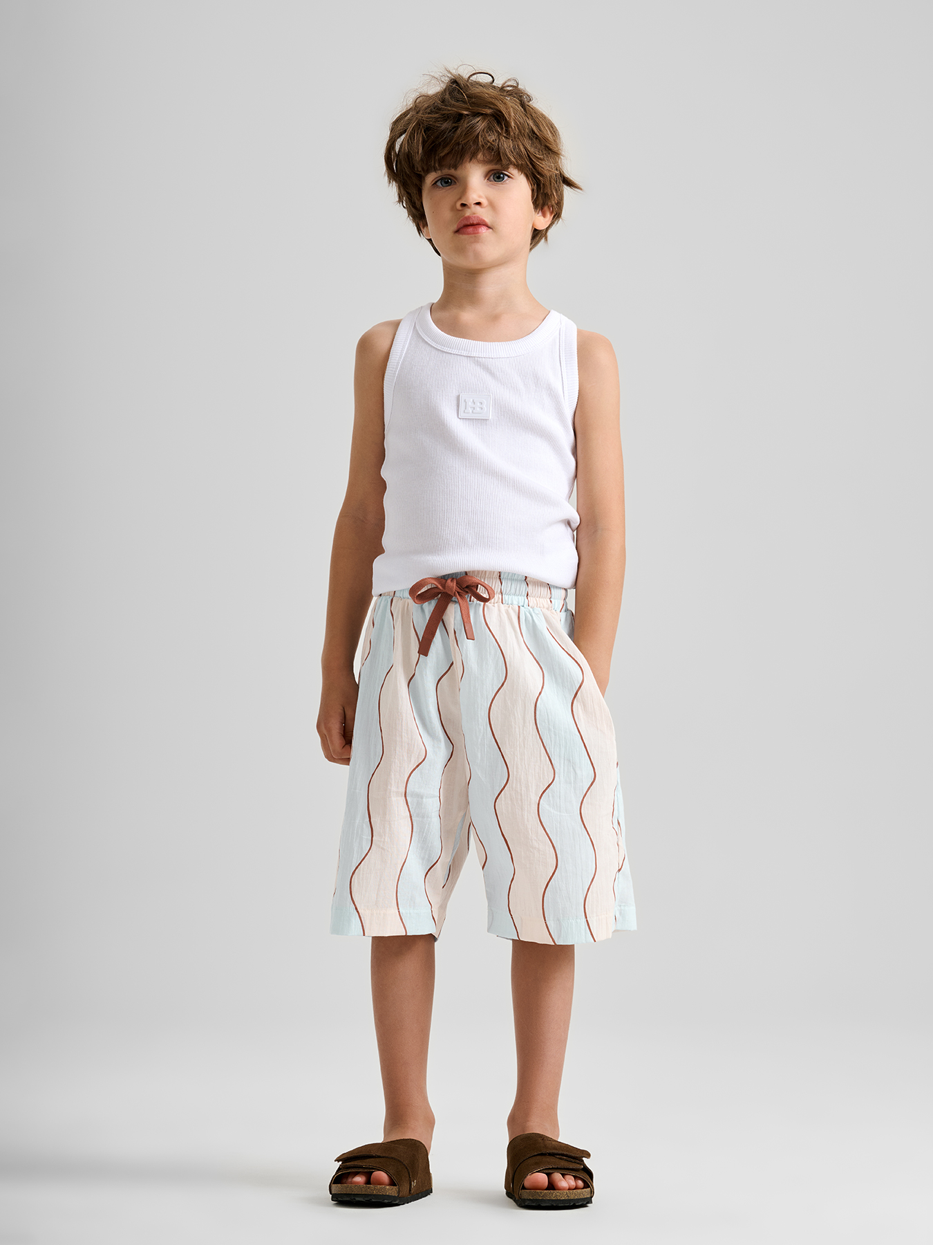 Шорты Happy Baby 88120_light-blue-waves - фото 12