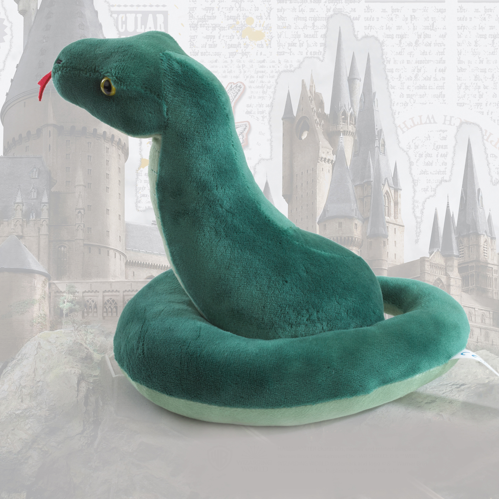 Подушка Harry Potter мягкая игрушка Змея Слизерин - фото 4