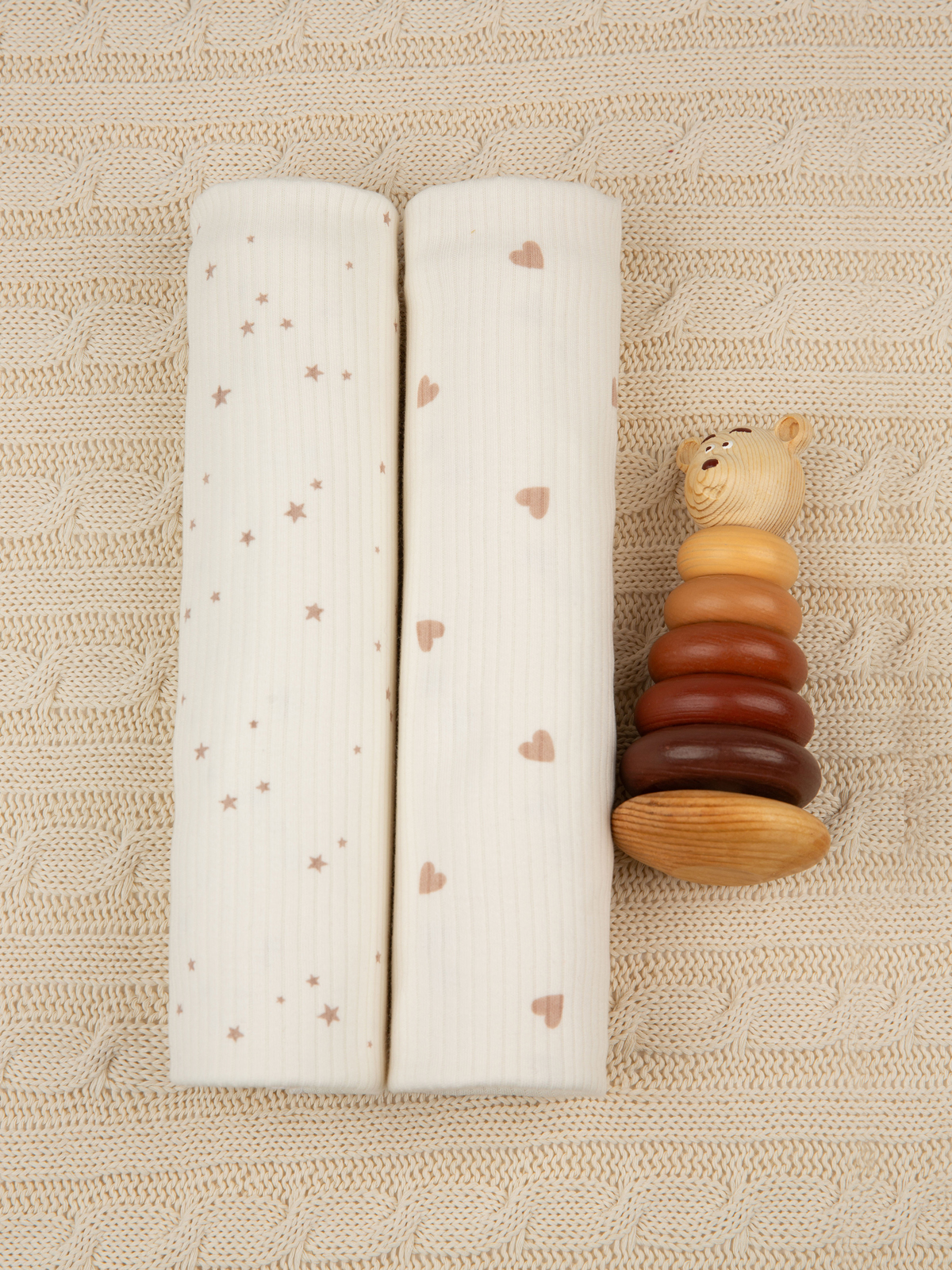 Пелёнка inlovery трикотаж 85х100 см 2 шт. - фото 2