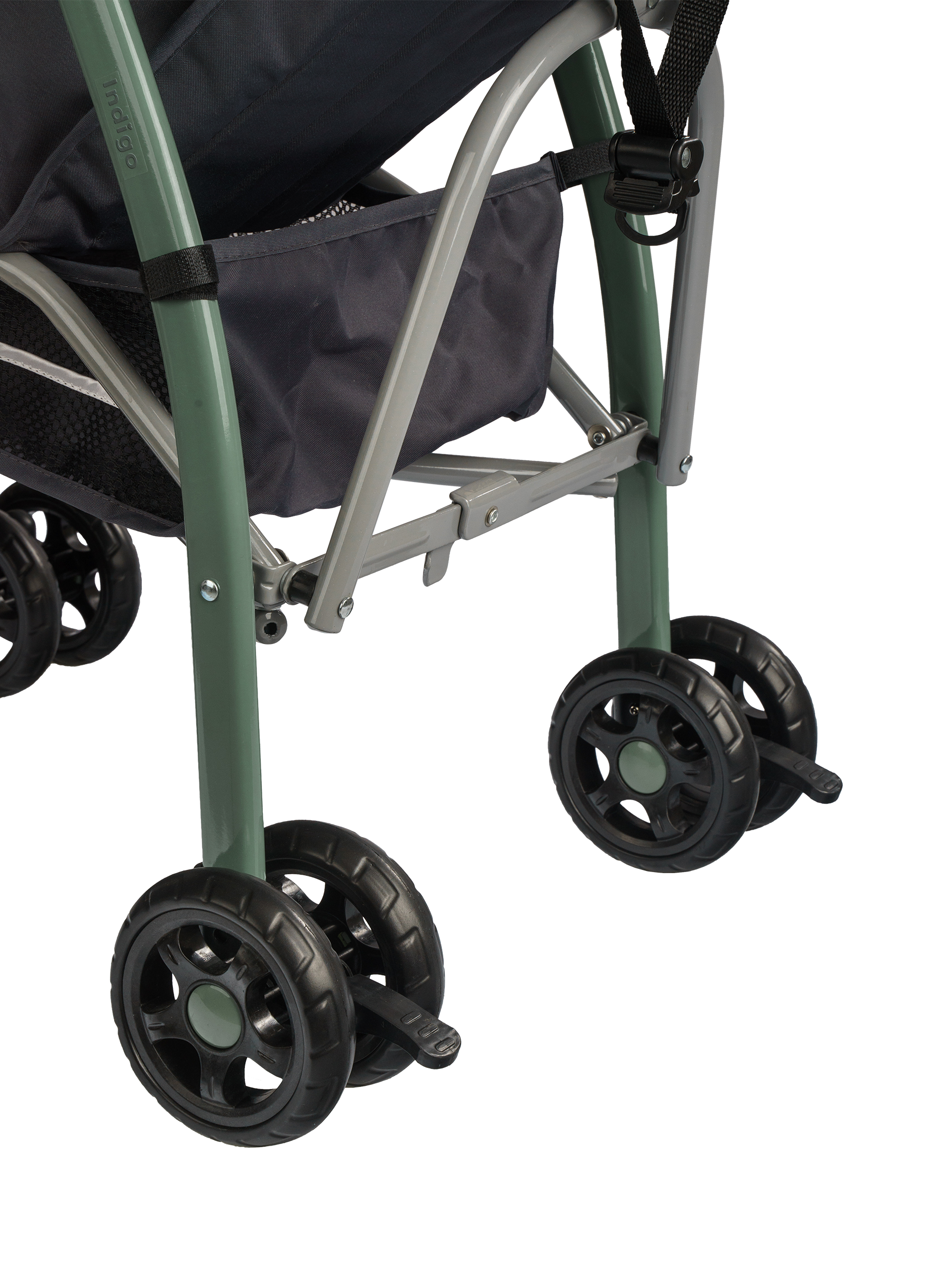 Коляска прогулочная Indigo Bono зеленый - фото 16