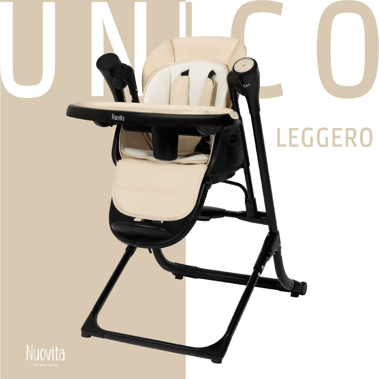 Стульчик для кормления Nuovita Unico Leggero трансформер - фото 2