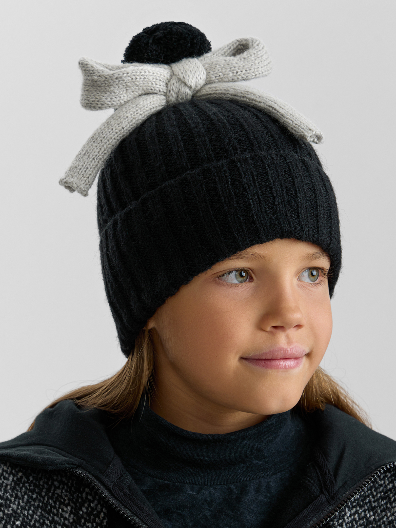 Шапка Happy Baby 89155-0/black - фото 1