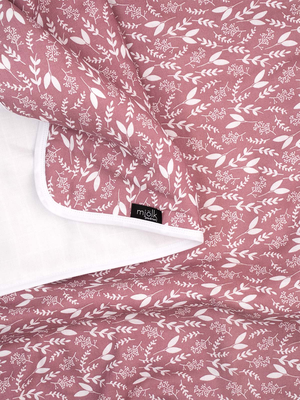 Одеяло Mjolk Botanica 75 x 100 см муслин - фото 3