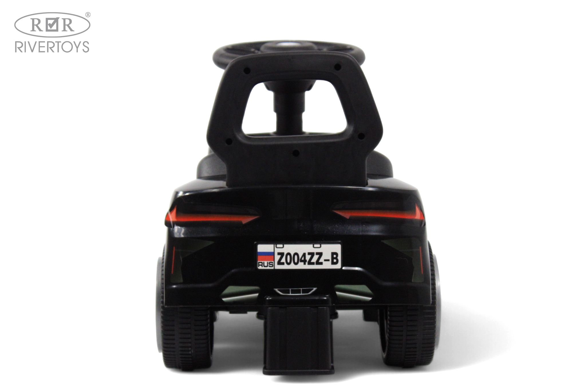 Каталка RIVERTOYS Z004ZZ-B-BLACK черный - фото 8