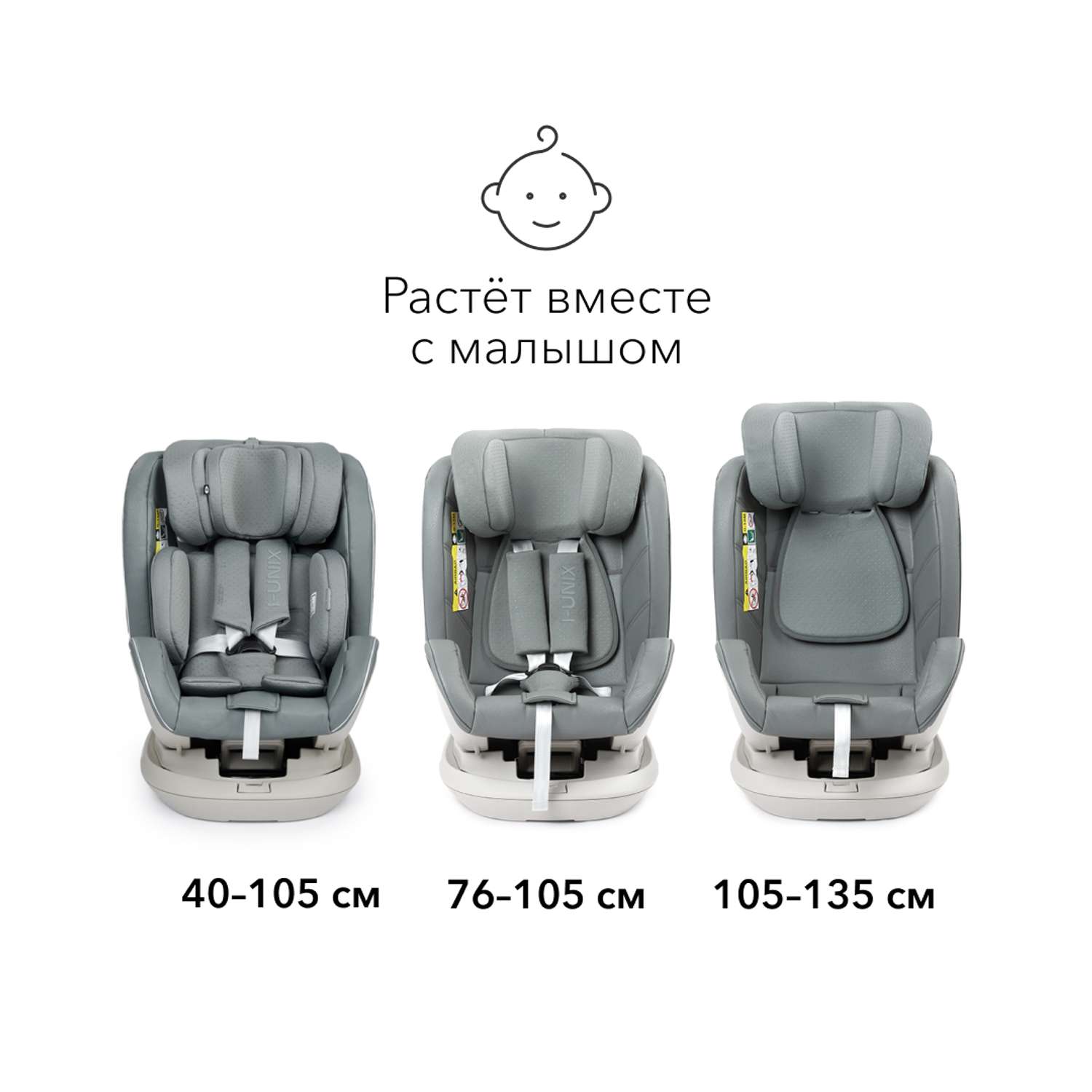 Автокресло Happy Baby Isofix 0+/1/2/3 (0-36 кг) - фото 20