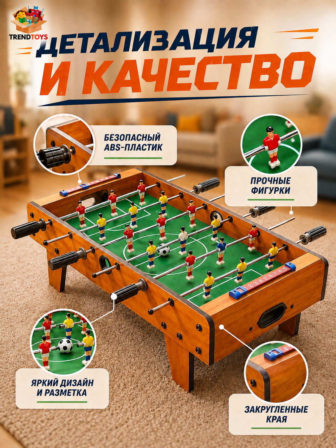 Настольная игра TrendToys футбол - фото 7