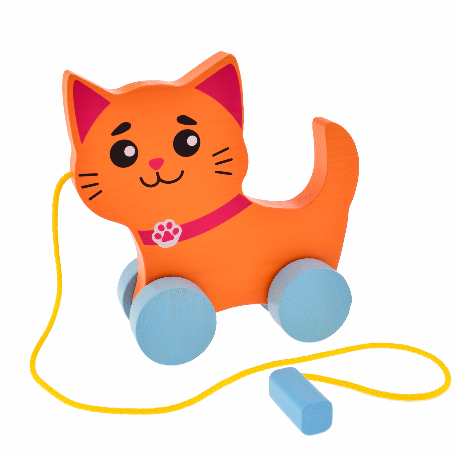 Игрушка Томик каталка Кошечка - фото 7