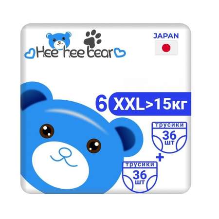 Трусики HeeHeeBear XXL