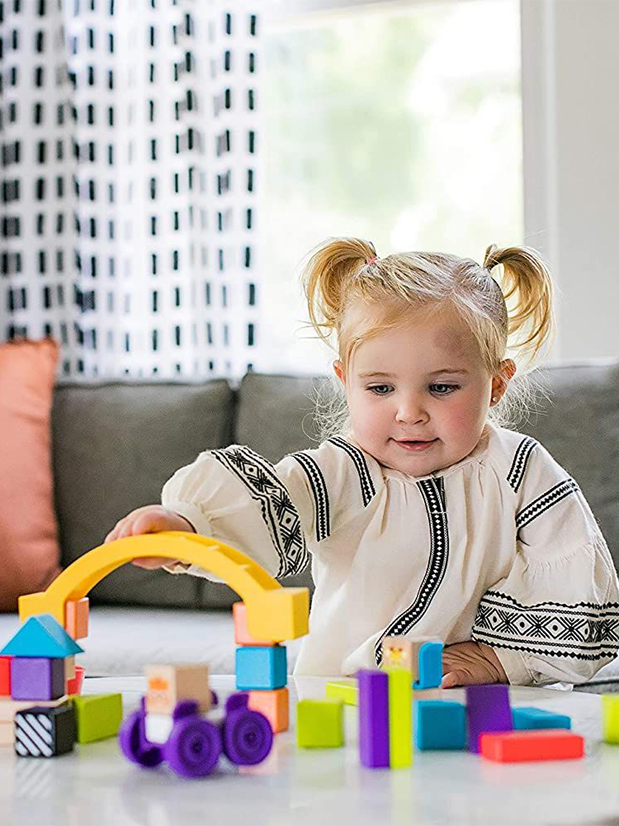 Конструктор Hape деревянный - фото 1