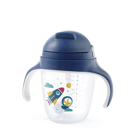 Поильник Babyono Classic+ 240 мл в ассортименте