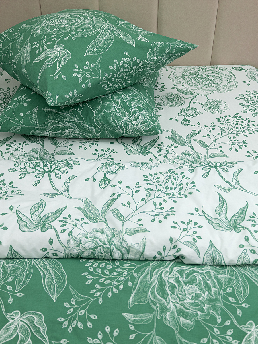 Комплект постельного белья BRAVO поплин Розалинд двуспальный 4 предм. - фото 6