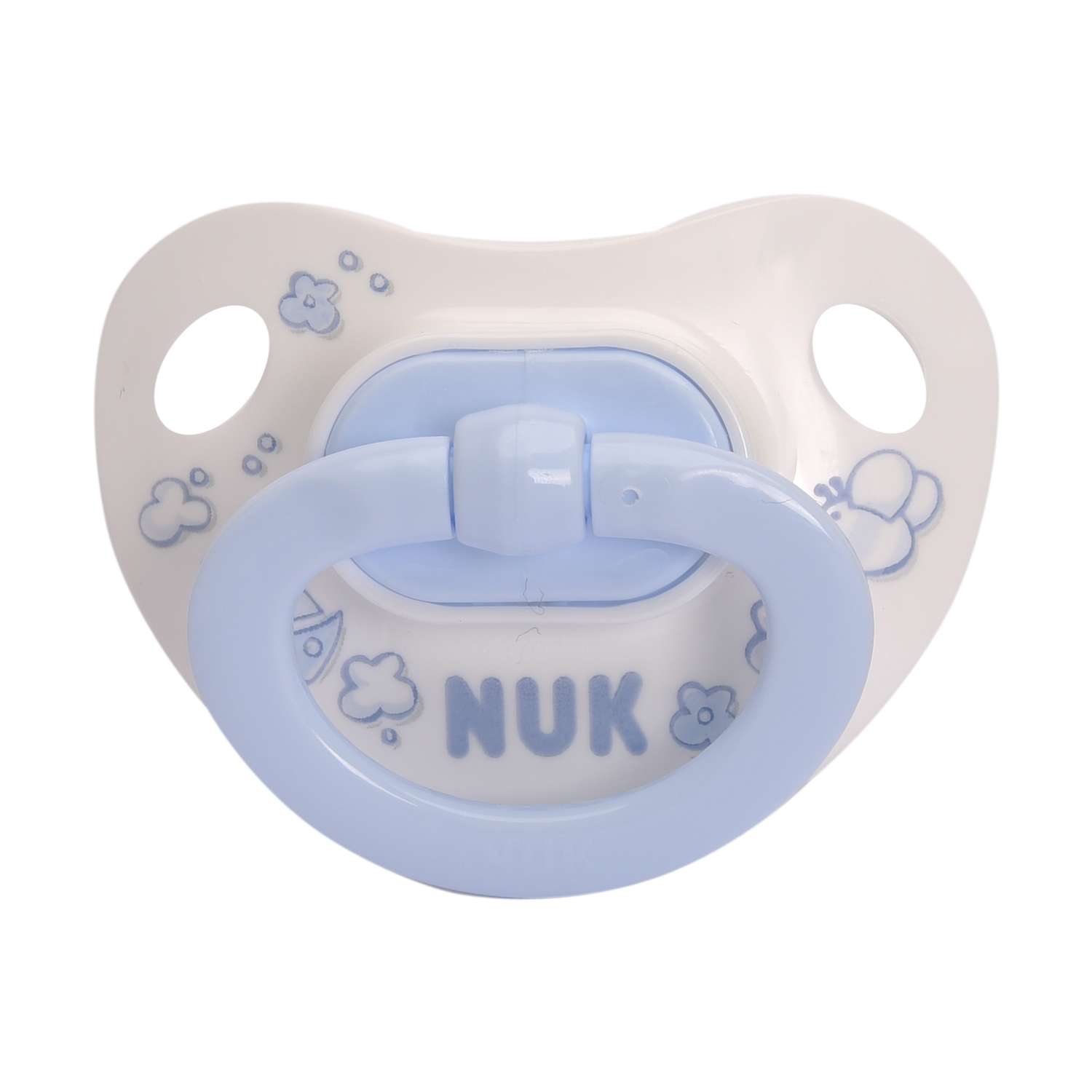 Пустышка Nuk силикон ортодонтическая от 0 мес. 1 шт. - фото 1