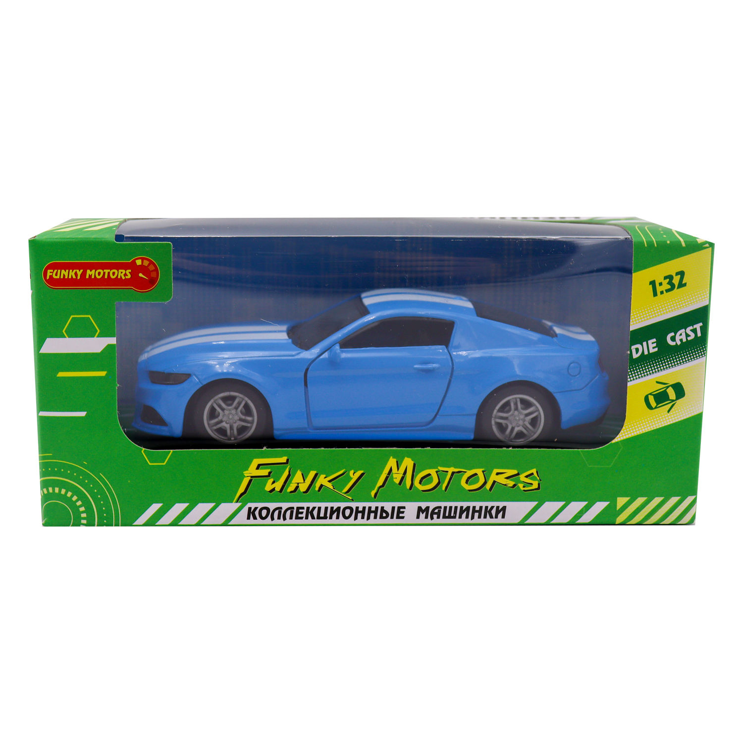 Автомобиль Funky Toys Спорткар с дизайном 1:32 FT1101-55 - фото 4