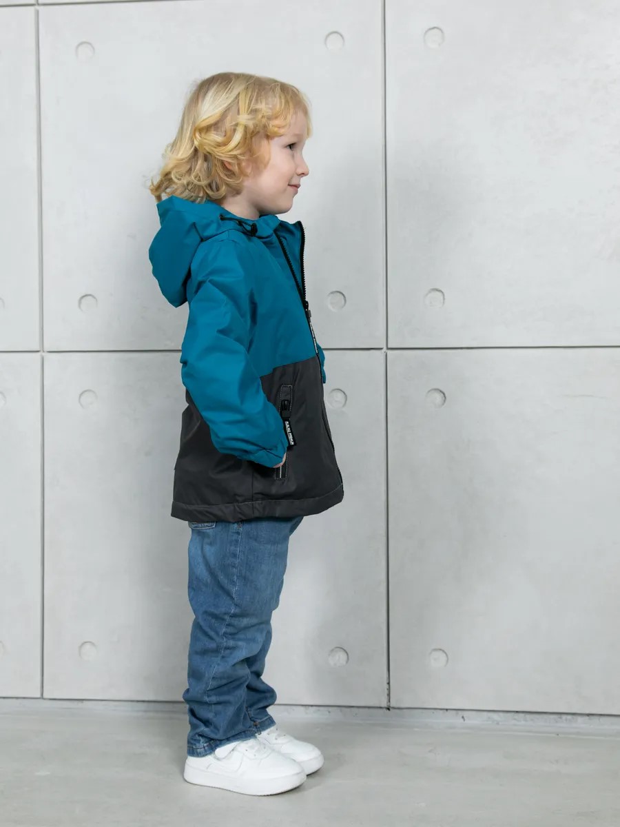 Ветровка Rusland 0124морская волна - фото 3