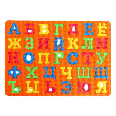 Настольная игра IQ-ZABIAKA Коврик-пазл Буквы