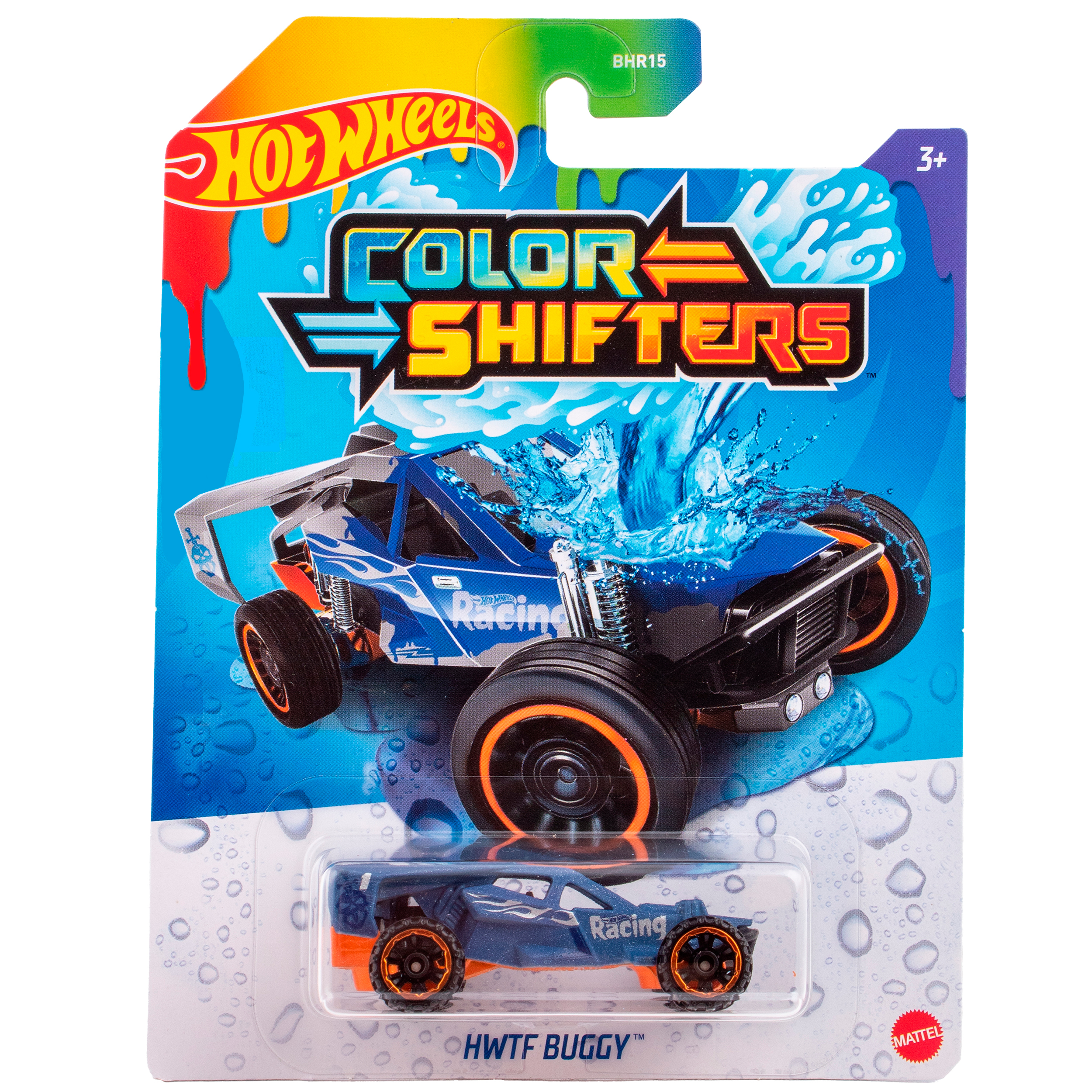 Автомобиль Hot Wheels меняющий цвет HWTF Buggy BHR15(CFM36) - фото 1