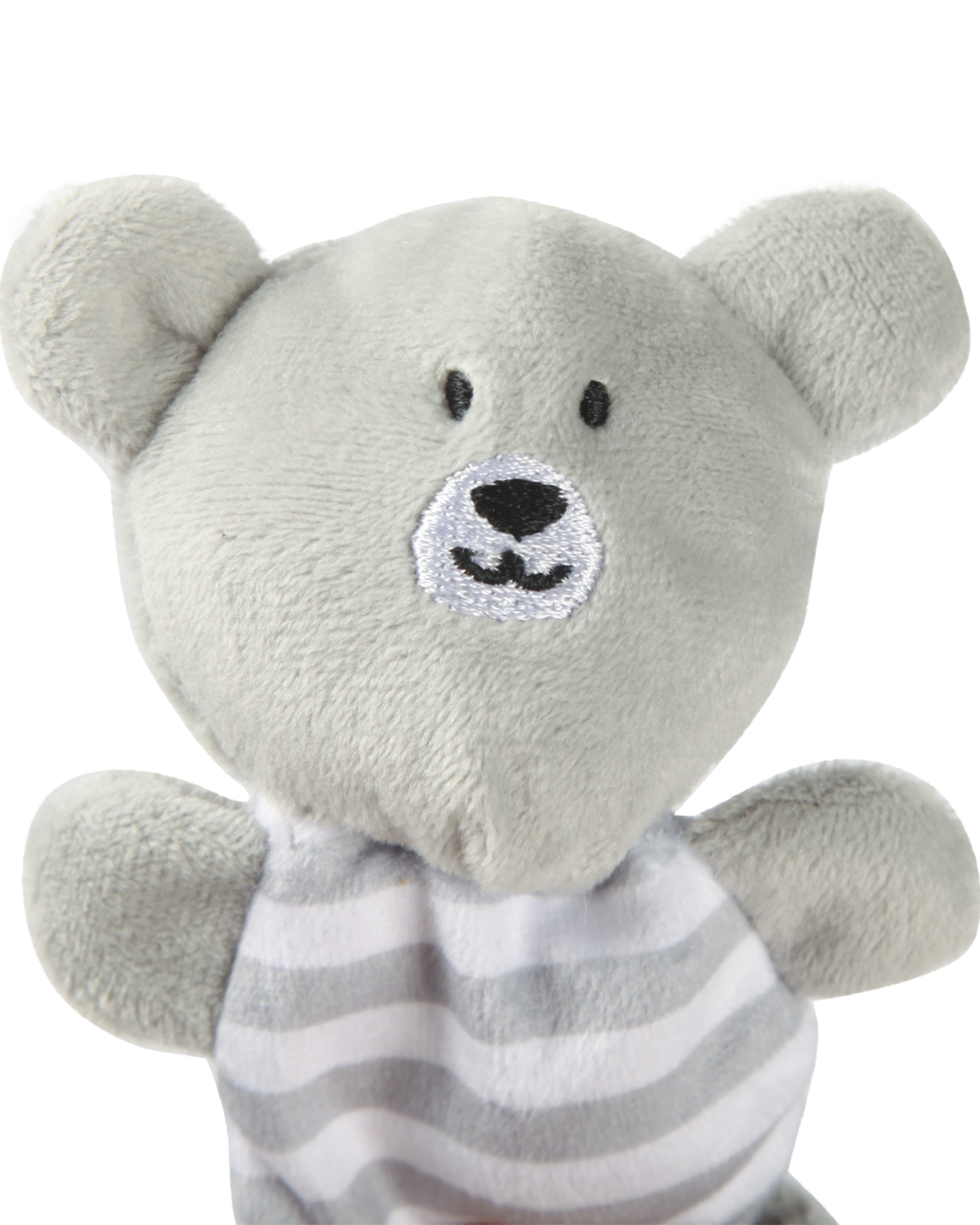 Игрушка для собак Barbaks Мишка Макар мягкий с пищалкой 12х*10.3см - фото 5