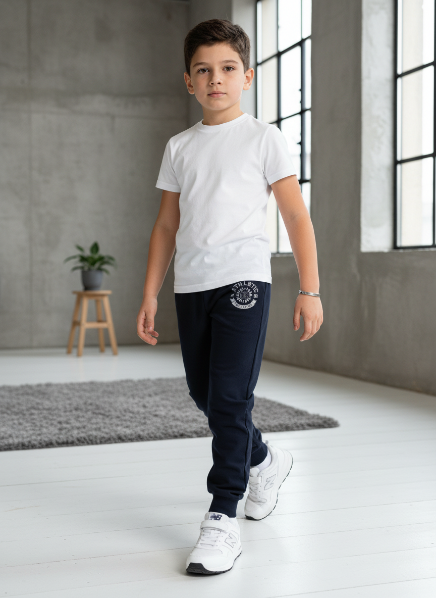 Брюки Утенок 446п т.синий калифорния - фото 1