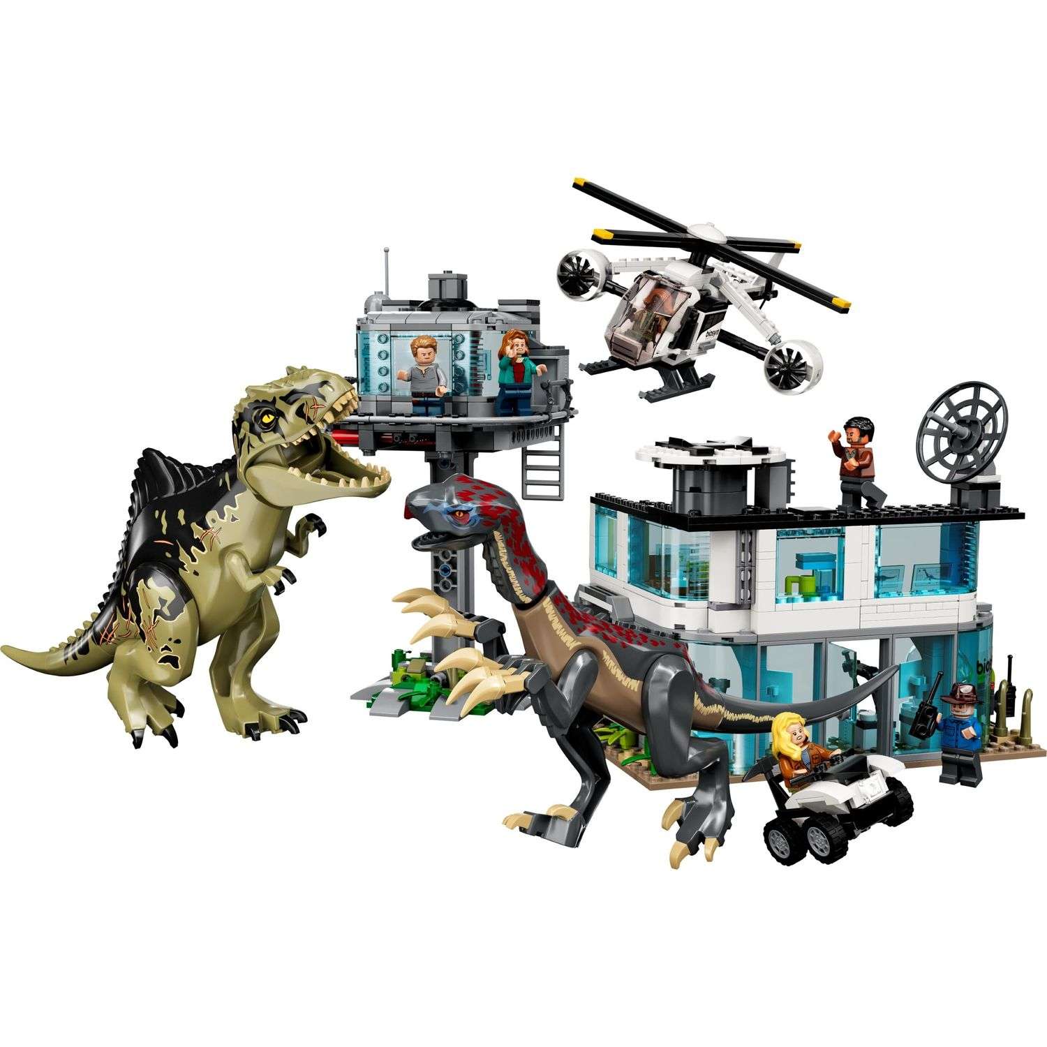 Конструктор LEGO Jurassic World Giganotosaurus Therizinosaurus 810 дет. - фото 2