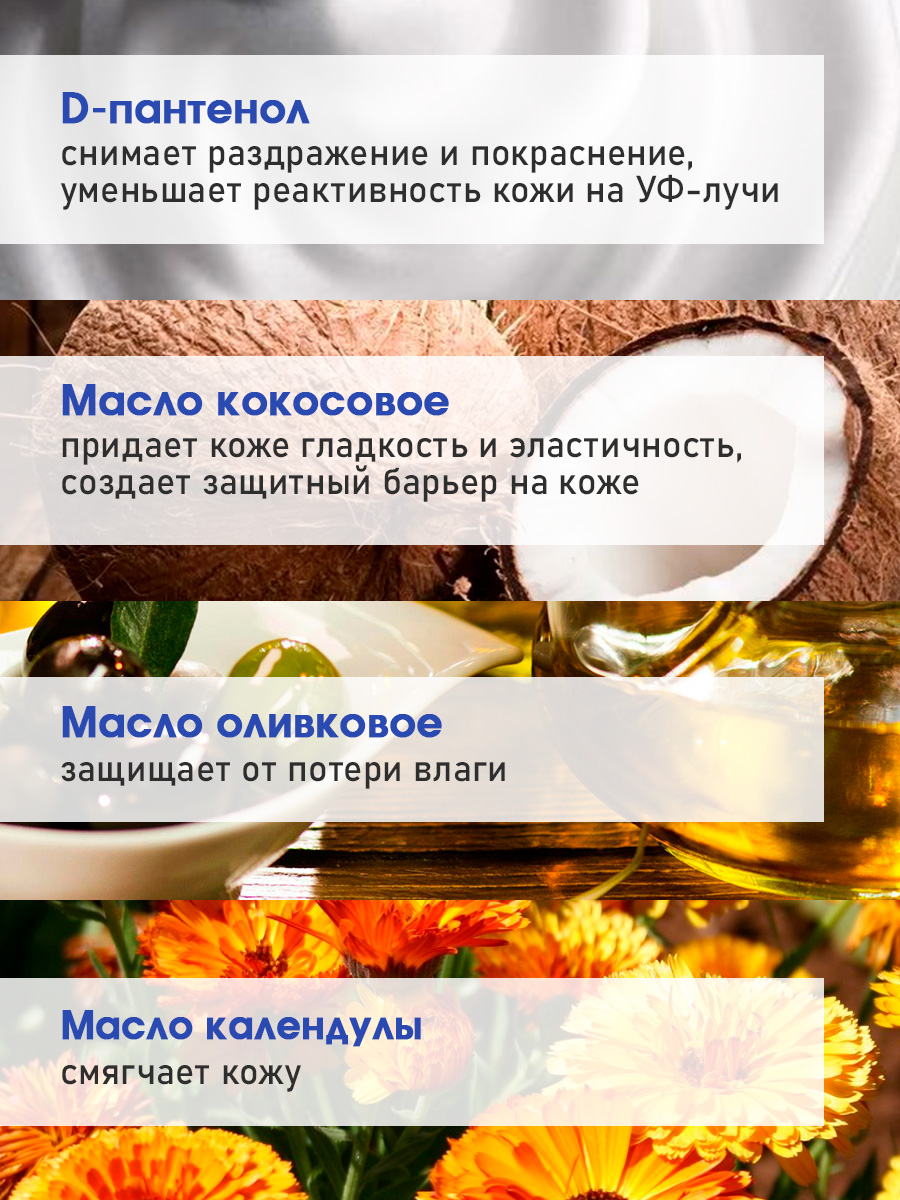 Молочко для тела KLEONA Cолнцезащитное SPF 50 150 мл - фото 7