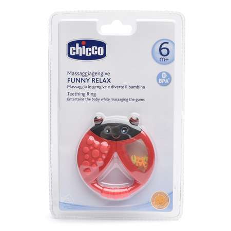 Прорезыватель Chicco Божья коровка