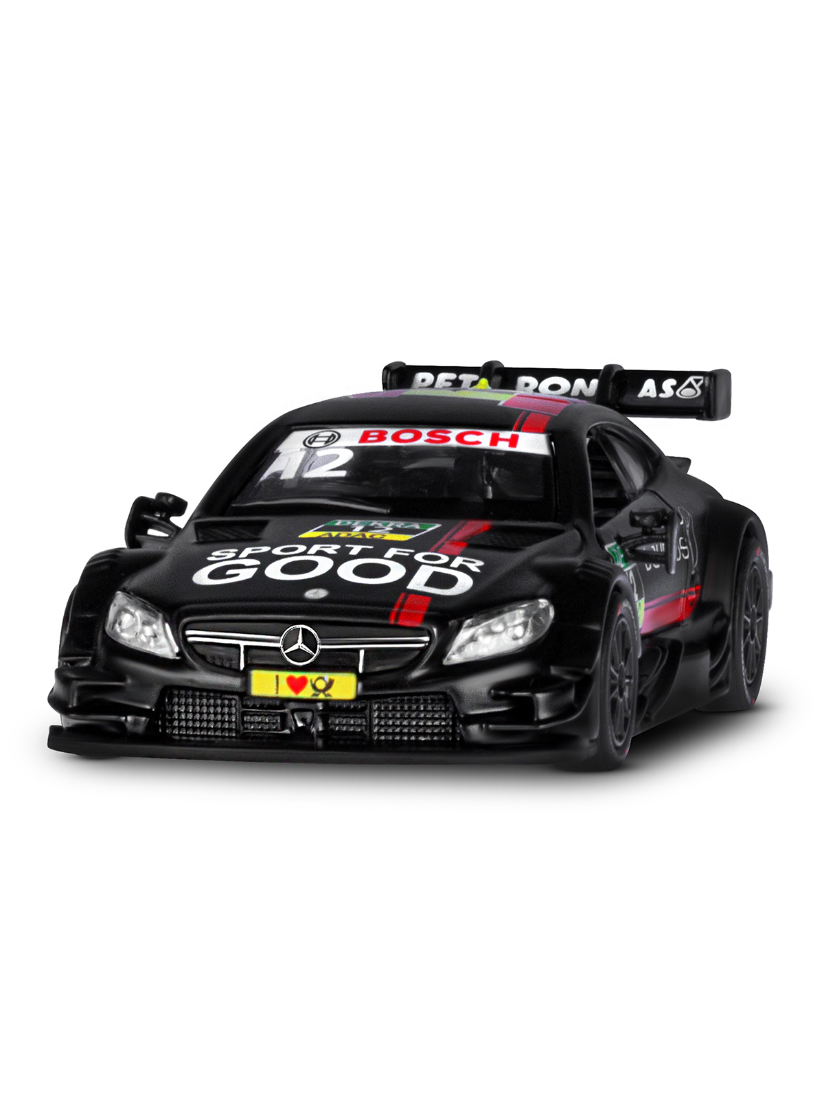 Автомобиль АВТОпанорама Mercedes AMG C 63 DTM 1:43 JB1251214 - фото 10