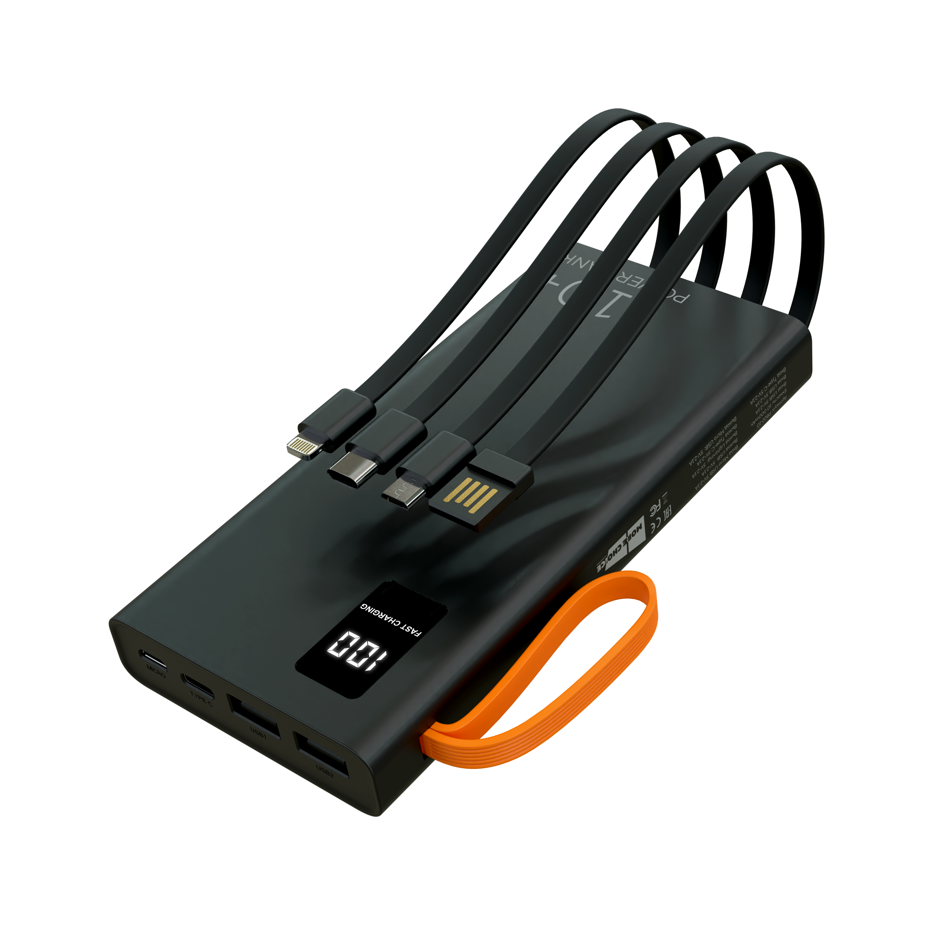 Внешний аккумулятор More Choice PB22-10 Black - фото 5