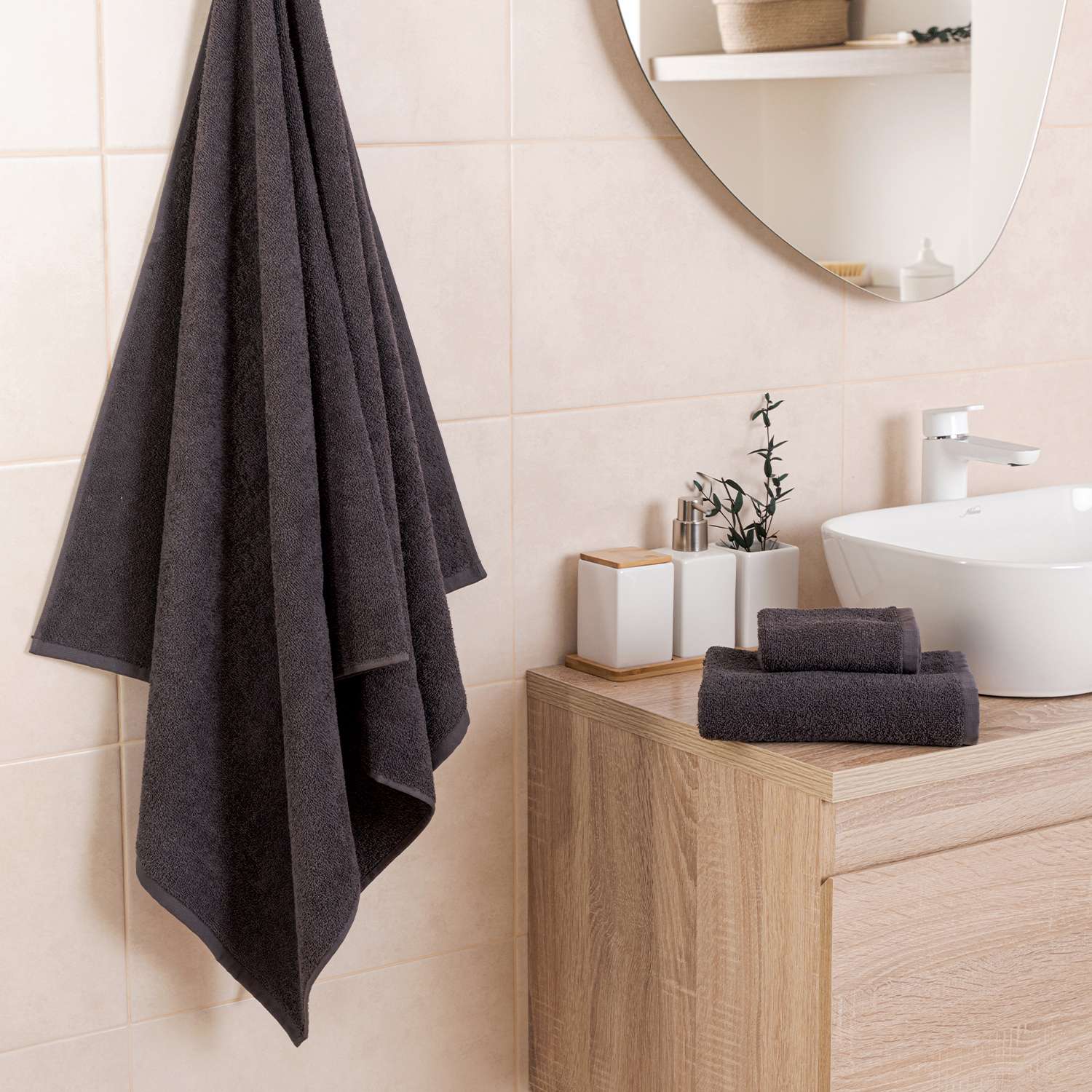 Полотенце Василиса графит 30 x 50 см - фото 4