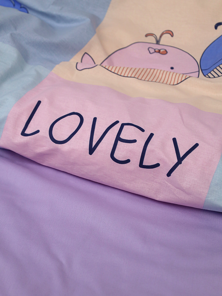 Комплект постельного белья BRAVO kids dreams Киты полутораспальный 3 предм. - фото 5