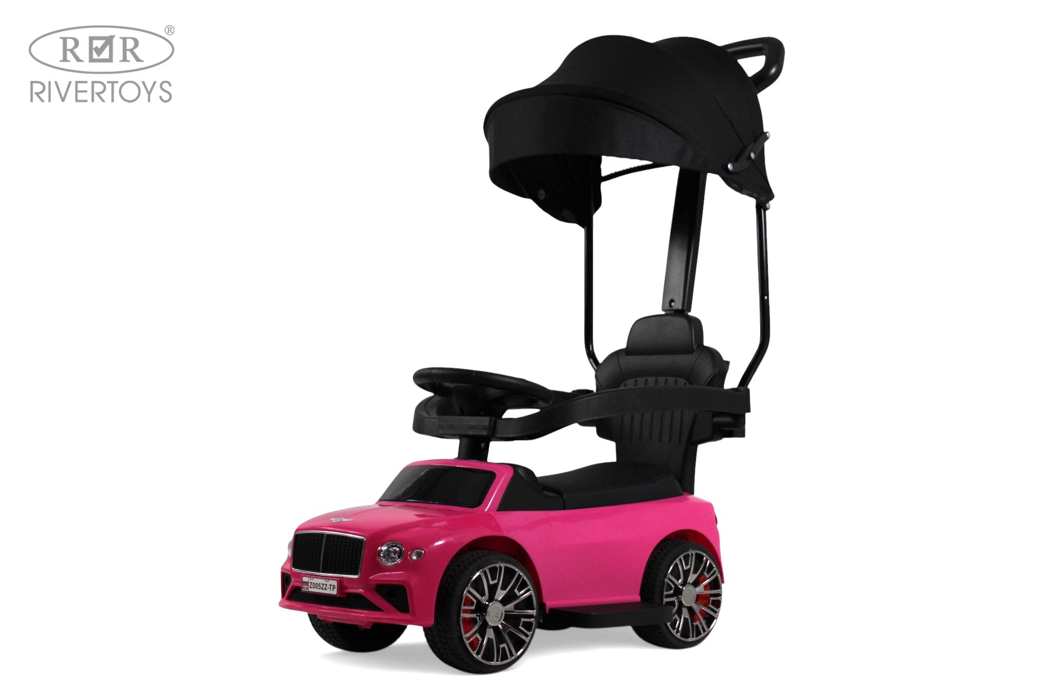 Каталка RIVERTOYS Z005ZZ-TP-PINK розовый - фото 1