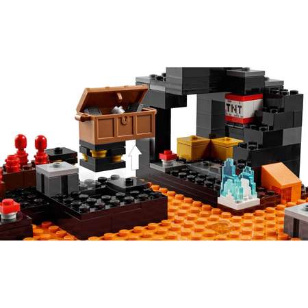 Конструктор LEGO Minecraft The Nether Bastion блочный