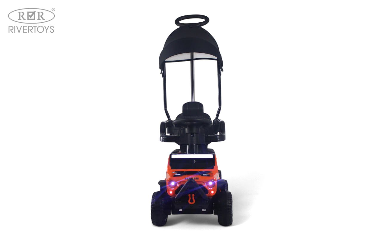 Электромобиль RIVERTOYS G009GG-ORANGE С пультом ДУ - фото 5