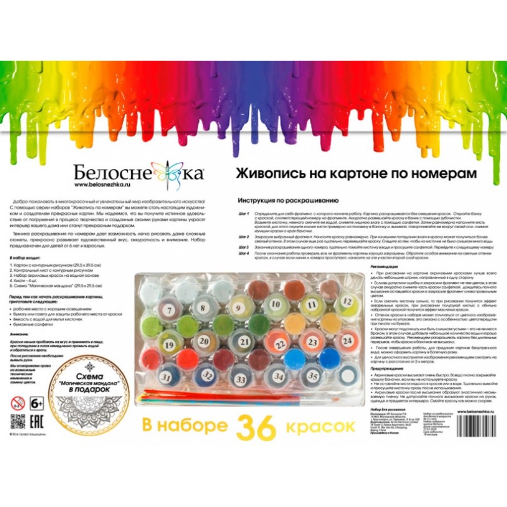 Картина из пластилина Белоснежка Яблочный ёжик - фото 5