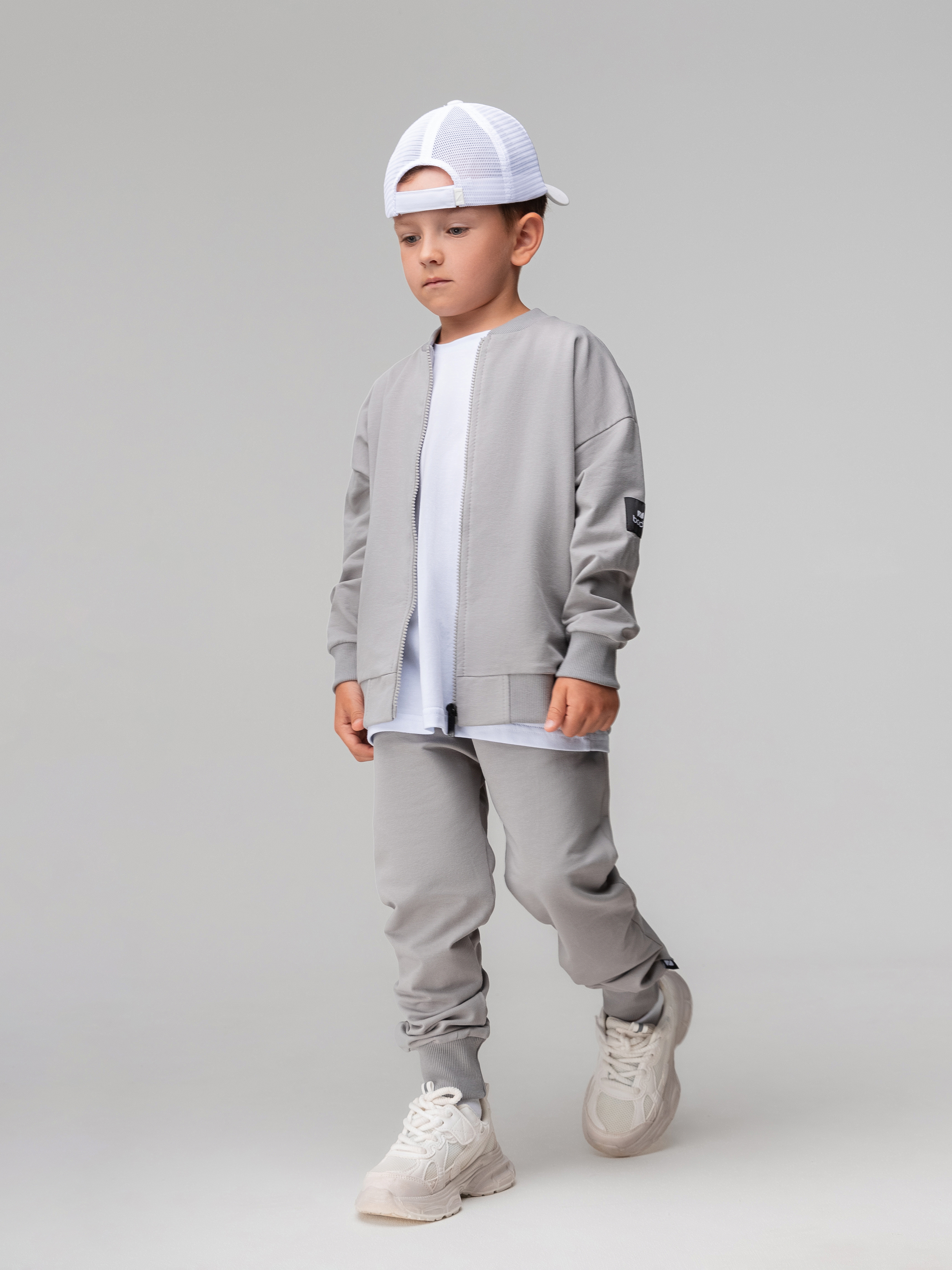 Костюм спортивный Bodo 11-537MU_серый - фото 3