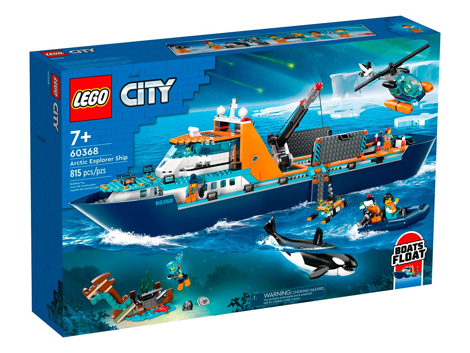 Конструктор LEGO City Исследователь Арктики блочный - фото 1