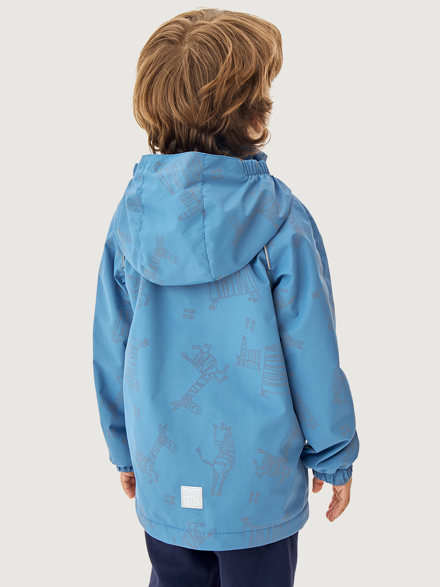 Ветровка BASE by NIKASTYLE б4л10126 джинс - фото 2