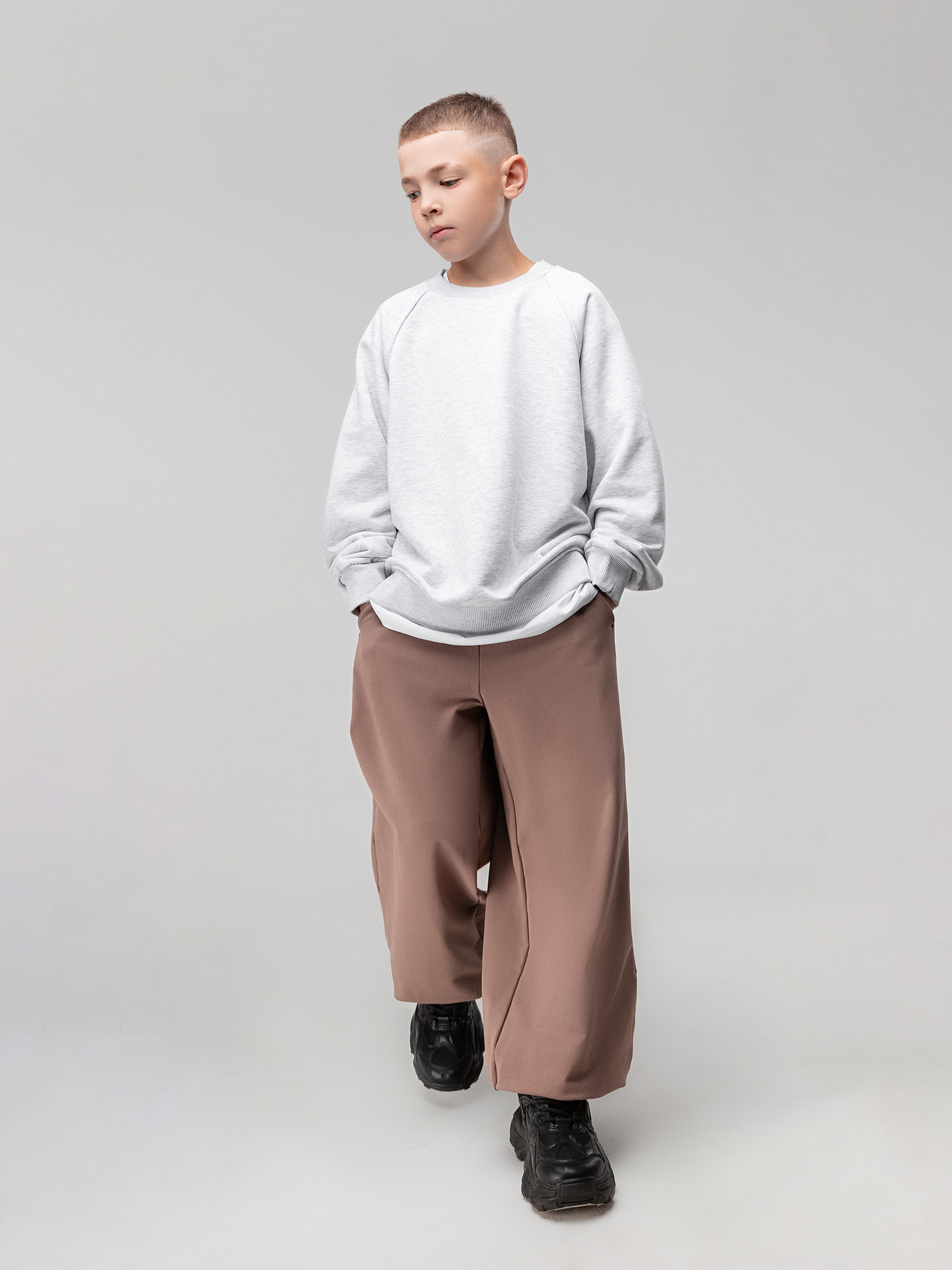 Брюки спортивные Bodo 37-81MU_какао - фото 4