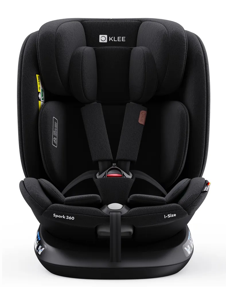 Автокресло KLEE Spark 360 i-Size Isofix 0+/1/2/3 (0-36 кг) черный - фото 2