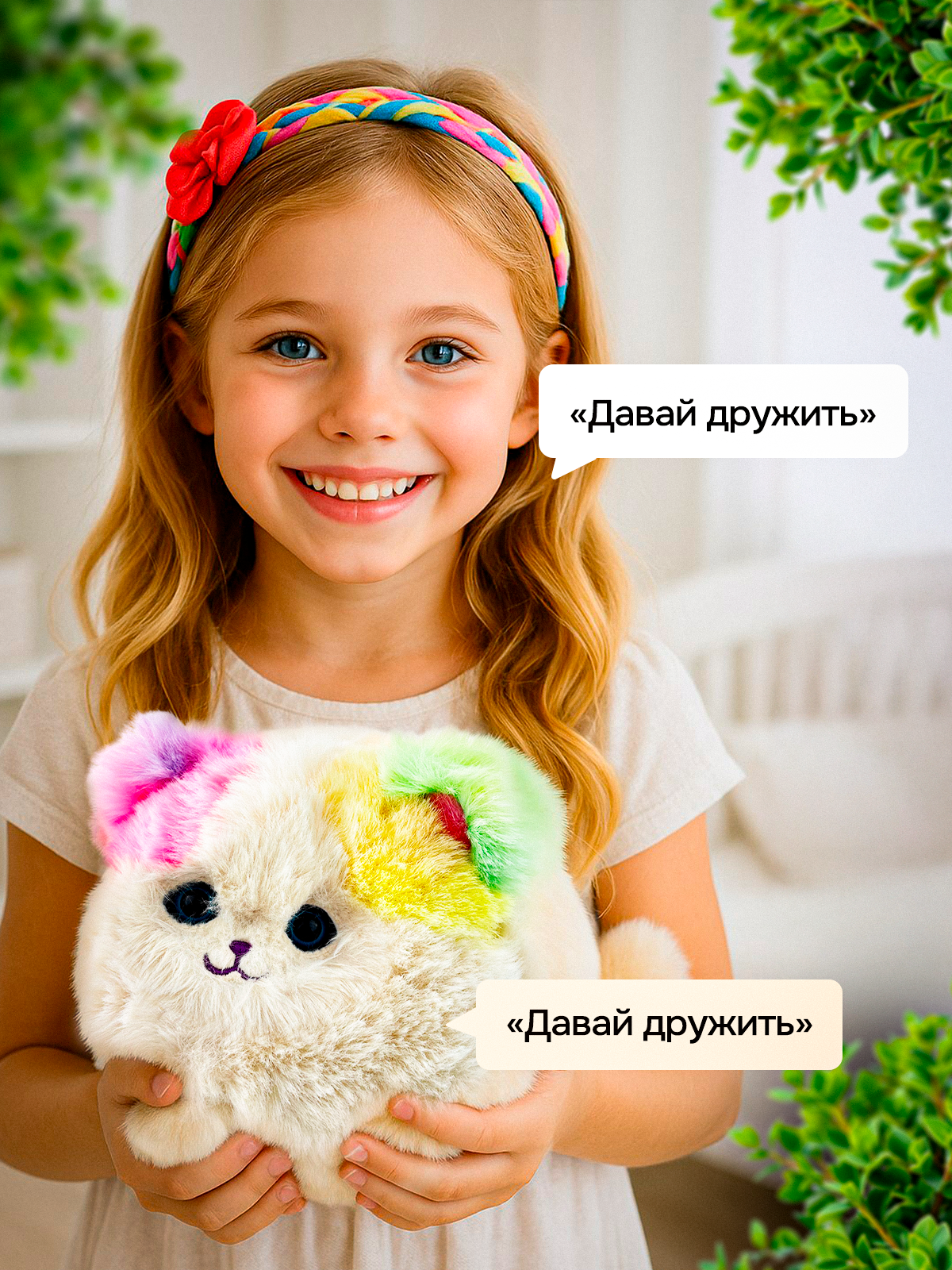 Мягкая игрушка MagicStyle котик 20 см - фото 5