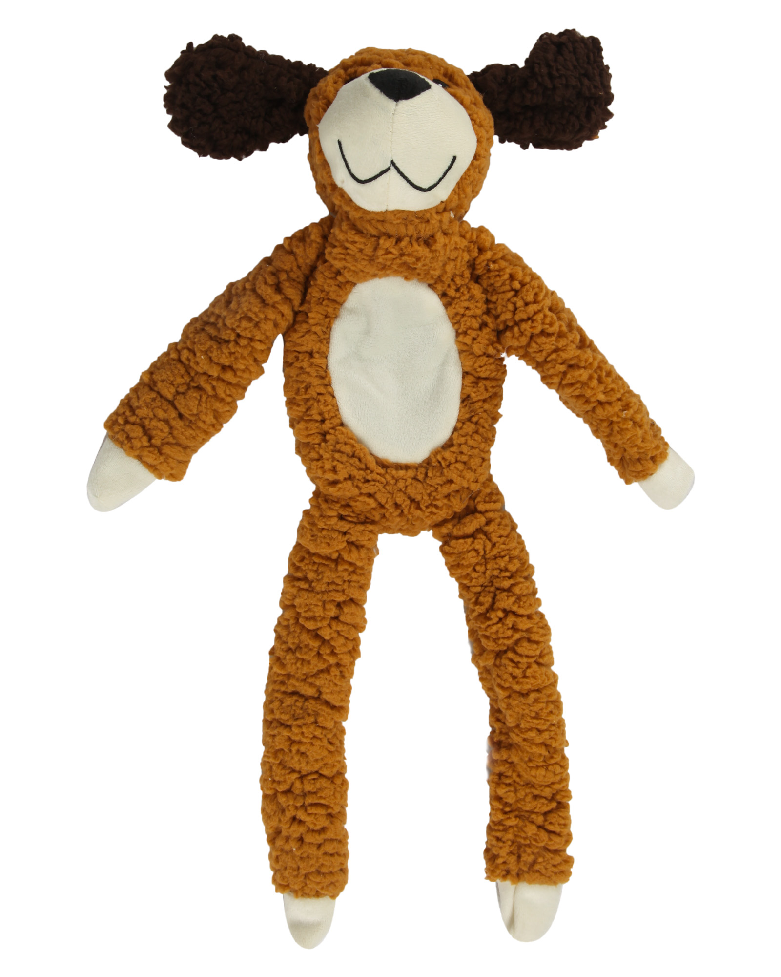 Игрушка для собак Barbaks Собака Тузик мягкая с пищалкой шуршит 50см - фото 1