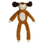 Игрушка для собак Barbaks Собака Тузик мягкая с пищалкой шуршит 50см