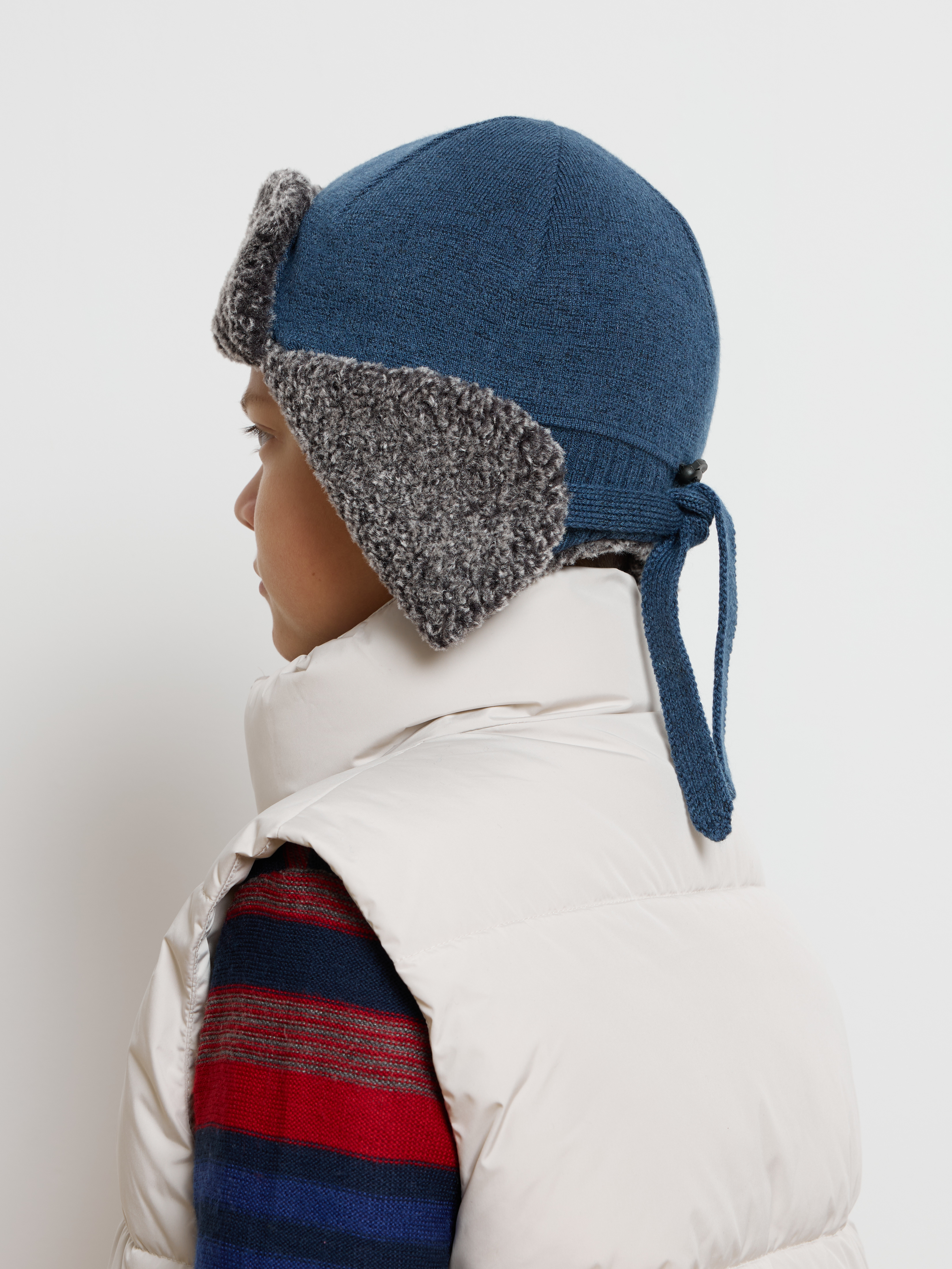 Шапка-ушанка Starkoff Kids Д500928/03 - фото 4