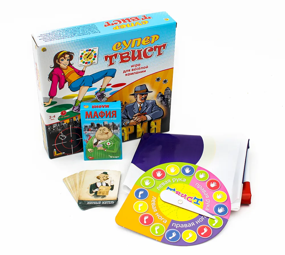 Настольная игра Рыжий кот Супер-Твист+Мафия - фото 5