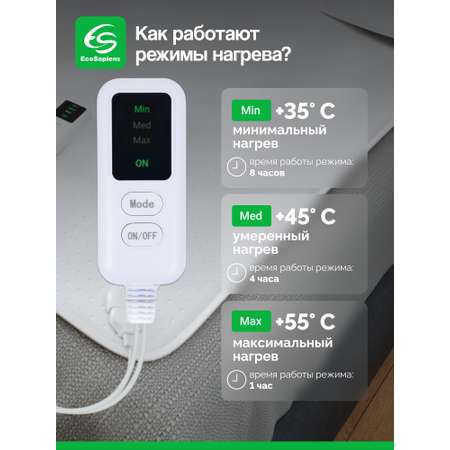 Простыня EcoSapiens 150 x 180 см